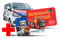 MINIBUS AEROPUERTO + Hop On Hop Off + Budapest Card